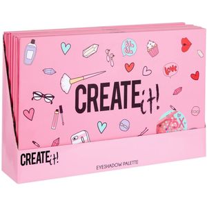 Create It! - Oogschaduw Palet XXL - 75 Pastelkleuren