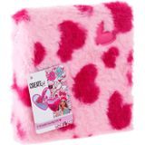 Create It! Hart Oogschaduw Boekje - Fluffy Roze - 8 Kleuren - Inclusief Spiegeltje