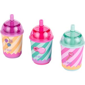 Create It! Candy - Lippenbalsem - 3 Stuks - Bubblegum en Watermeloen