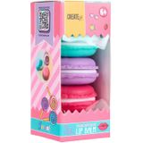 Create it! - Candy Lipbalsem - 3 Varianten - Macarons-Stijl Doosje