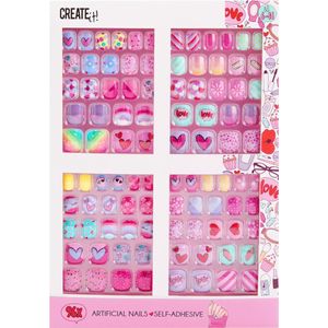 Create It! - Kunstnagels Zelfklevend - 96 Stuks - Leuke Patronen