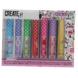 Create it! Lipgloss Set - 7 Kleuren - Glitter