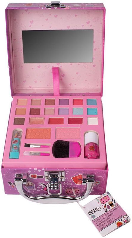 Create it! - Make-up Koffer - Klein - Opbergruimte voor Make-up en Accessoires