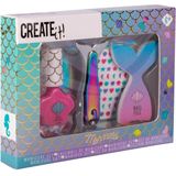 Create it! - Mermaid Manicure Set - Nagellak - Roze - Inclusief Vijl en Stickers