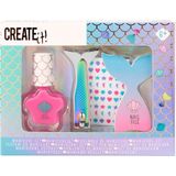 Create it! - Mermaid Manicure Set - Nagellak - Roze - Inclusief Vijl en Stickers