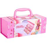 Create it! - Make-up Beautycase 3 Laags - Meisjes - Multicolor - Kunststof