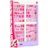 Create It! - Kunstnagels - Zelfklevend - Maxi Set - 96 stuks