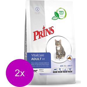 Prins Vitalcare Cat Adult Gevogelte - Kattenvoer - 2 x 10 kg