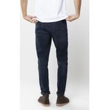 Sissy-Boy - Porter - Donkerblauwe Mid-rise Slim Fit Jeans