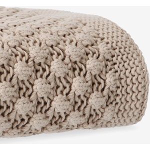 Sissy-Boy - Gehaakte Plaid - Katoen - 125x170 cm