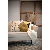 Woondeken - Grijs - 100% Katoen