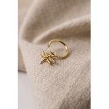 Sissy-Boy - Goldplated Oorbellen - Libelle