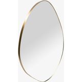 Sissy-Boy - Spiegel - Goud - Brass en Glas - Organische Vorm 100x80x3cm