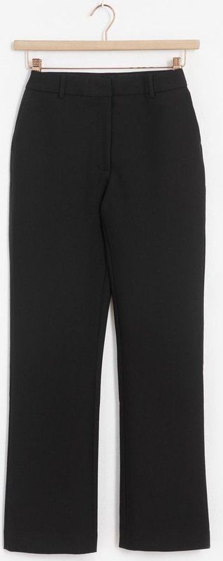 Sissy-Boy - Mid Waist Straight Leg Pantalon - Zwart