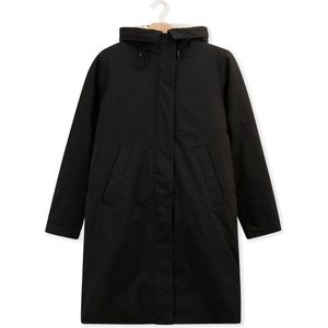 Sissy-Boy - Parka - Zwart - Met Uitneembare Faux Fur Voering