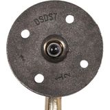 QUVIO Kledinghaak Industrieel incl. schroeven - metaal /Kapstok / Kleerhanger / Kledinghanger - Grijs & Goud