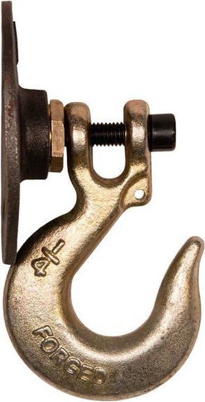 QUVIO Kledinghaak Industrieel incl. schroeven - metaal /Kapstok / Kleerhanger / Kledinghanger - Grijs & Goud