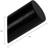 Kapstok - Hout - Zwart - Wandbevestiging