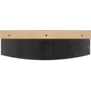 Krumble Pizzasnijder met houten handvat / Pizzames / Pizza / Deegsnijder / Keukenaccessoires / Kookgerei - RVS