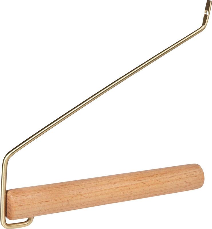 QUVIO Kledinghanger / Kledinghaak / Wandhaak / Kledinghanger haak / Wandhaak hout / Kledinghangers - Hout en staal