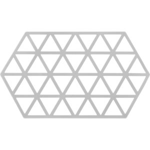 Zone Denmark Pannenonderzetter Hexagon – Onderzetters Pannen – Hittebestendig tot 250°C – Vaatwasserbestendig – Siliconen – 24 x 14 x 0,9 cm – Fog