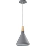QUVIO - quv5134l - Hanglamp - Grijs - Hout - Scandinavisch Design