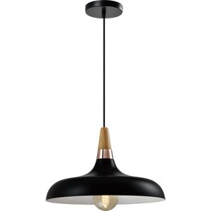 Industriële Hanglamp met 3 Lichtpunten - Moderne Glazen en Metalen