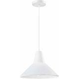 QUVIO - Hanglamp - Wit - D 28 cm - Retro