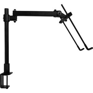 QUVIO Laptop beugel - Schermhouder met arm voor aan een bureau - Laptopbeugel - Laptophouder - Laptopstandaard - Staal - 38 x 27 x 51 cm