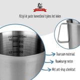 Krumble Maatbeker - RVS - 500 ml