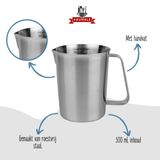 Krumble Maatbeker - RVS - 500 ml
