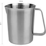 Maatbeker - Transparant - Plastiek - 500ml