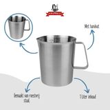 Krumble Maatbeker - RVS - 1 Liter