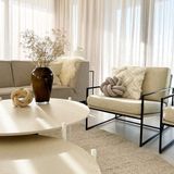 Sierkussen - Blauw - Stof