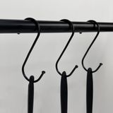 Kledinghanger - Zwart - Kunststof