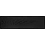 QUVIO Dienblad - Hout - Zwart - 19 x 66 x 3 cm