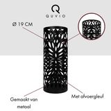 QUVIO Paraplubak - Rond - Staal - Zwart