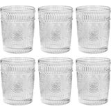 Krumble Waterglas - Set van 6 - 260 ml per glas