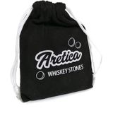 Aretica Whiskey stenen / Whiskey stones / Ijsblokjes / Whiskey / Whiskey set / Whiskey gift set / Geschenkdoos / Gift box / Geschenkset - Rond - 9 stuks