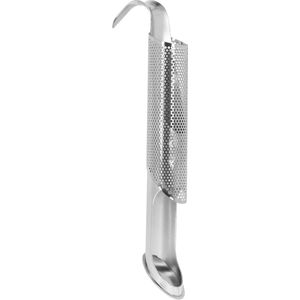 Krumble Theezeef - Hangend - Pijp - Theezeefje - Thee ei - Tea infuser - Kruidenfilter - Voor losse thee - RVS - Zilver - 4 x 2 x 15 cm