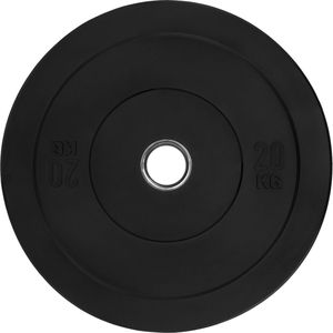 RYZOR Halterschijf - 20 KG - Rubber - Zwart