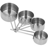 Maatschepje - Kunststof - Wit - 1 Stuk