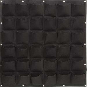 QUVIO Verticale tuin - Plant wand met 36 vakken - 1 x 1 meter
