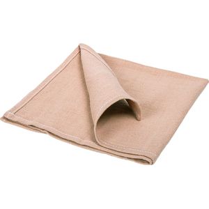 QUVIO Servet – Katoen – 40x40cm �– Bruin