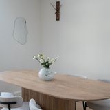 QUVIO Wandspiegel – Spiegel organische vorm – Japandi – 40x60 cm