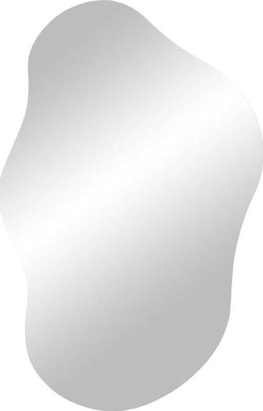 QUVIO Wandspiegel – Spiegel organische vorm – Japandi – 40x60 cm