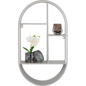 HOME COMPOSER 30cm Zwart Metaal Drijvende Planken voor Muur, Industriële Moderne Wandmontage Coner Planken Voor Badkamer, Op zwaar werk berekende Ijzer Planken Voor Display Colletctions