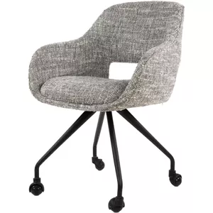 Grijs Scandinavisch Eetkamer stoelen Met armleuningen