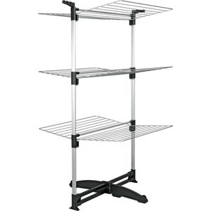 Tomado Metalex Ciclone Droogtoren - 40m - Zilvergrijs - Inklapbaar