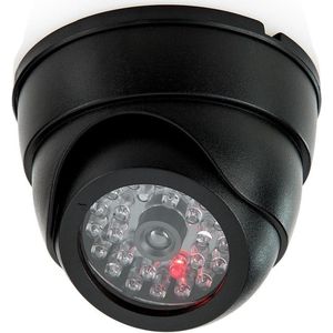 SEC 24 Professionele bewakingscamera, dummy, knipperende led, veiligheid voor thuis, eenvoudig te monteren, fake CCTV-camera, veiligheidscamera voor binnen en buiten